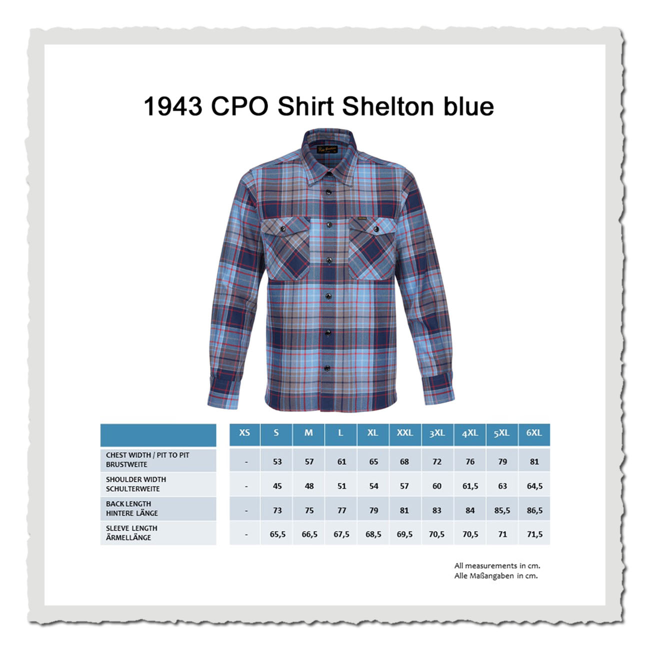 Pike Brothers Vintage Hemd Herren – Shelton blue Workwear Style